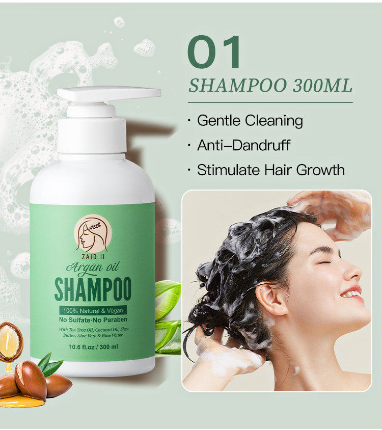 100%Natural -Argan Oil Shampoo and Conditioner