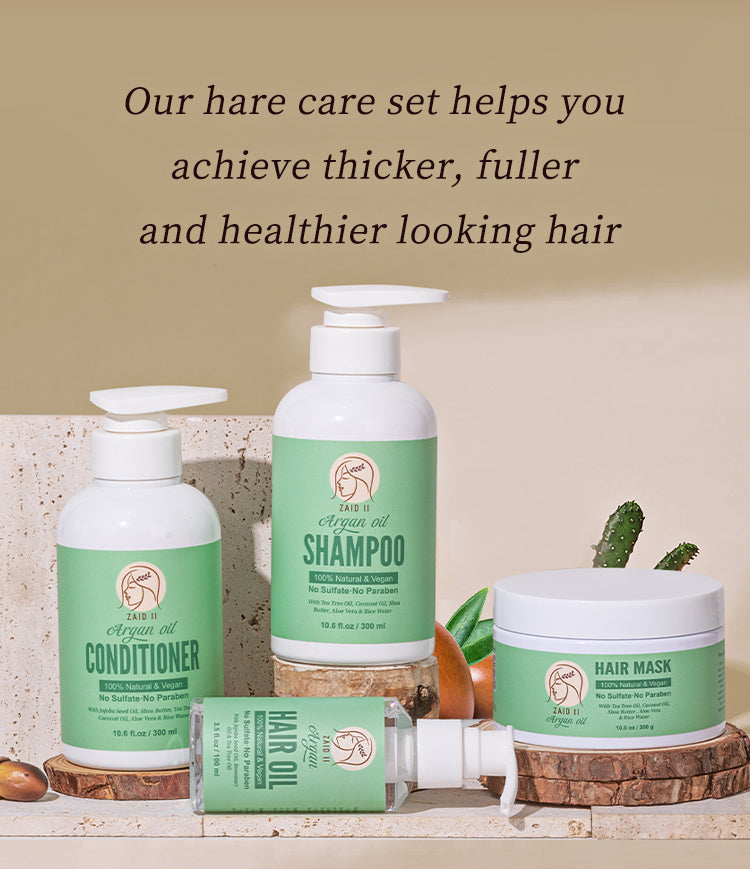 100%Natural -Argan Oil Shampoo and Conditioner