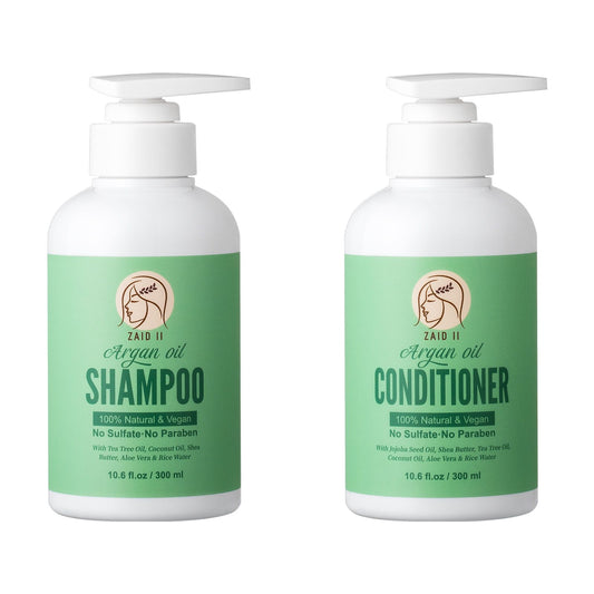 100%Natural -Argan Oil Shampoo and Conditioner