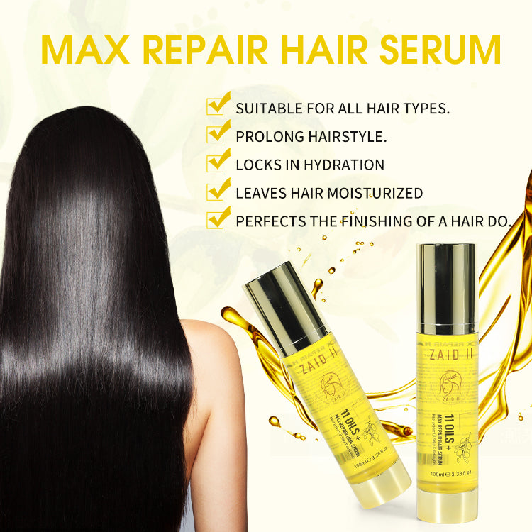 HAIR SERUM-Heat protection, UV protection and color protection.