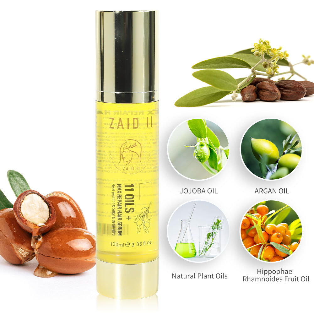 HAIR SERUM-Heat protection, UV protection and color protection.